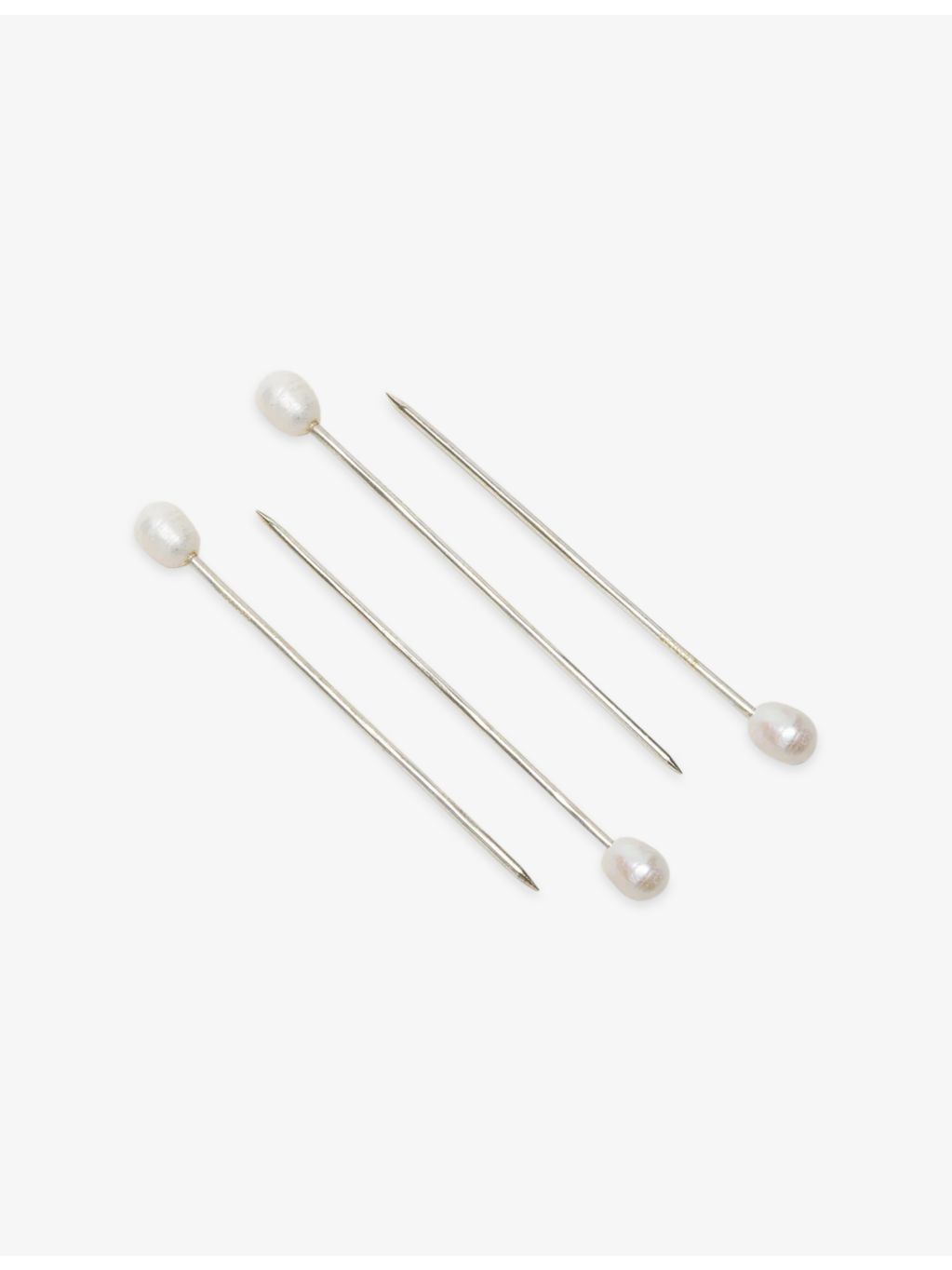 Gohar World silver cocktail picks set of four, imported from the UK