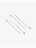 Gohar World silver cocktail picks set of four, imported from the UK
