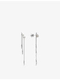 Yoko London pearl diamond earrings in 18ct white gold (British brand)