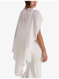 House of CB asymmetric silk shawl, imported from the UK