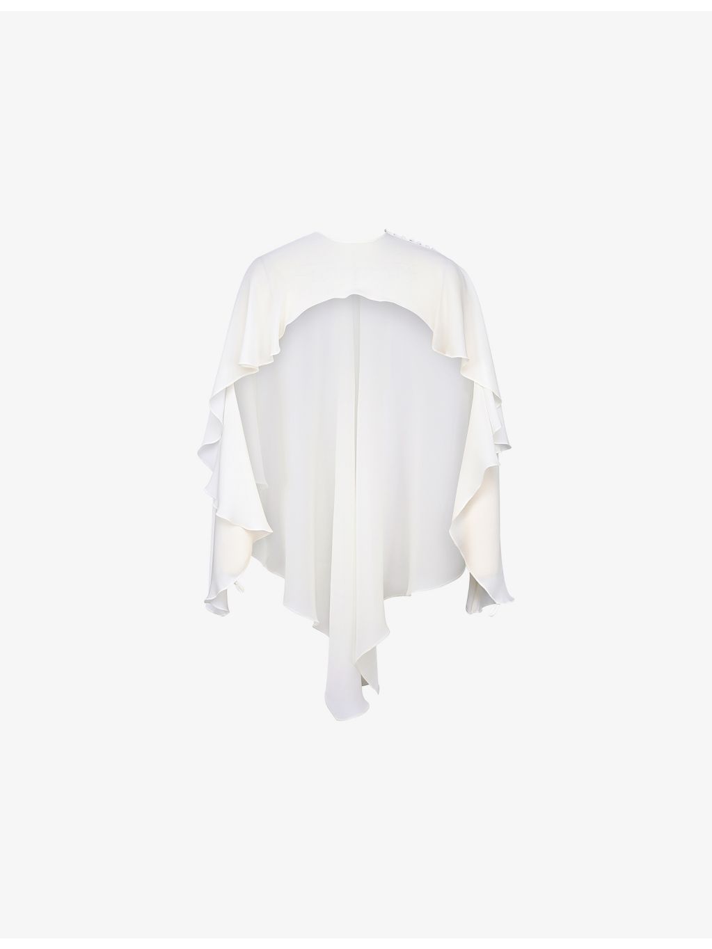 House of CB asymmetric silk shawl, imported from the UK