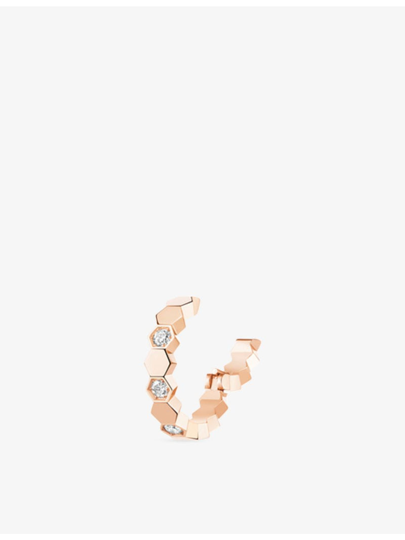 Chaumet 18ct rose gold diamond ear cuff 0.07ct (British brand)