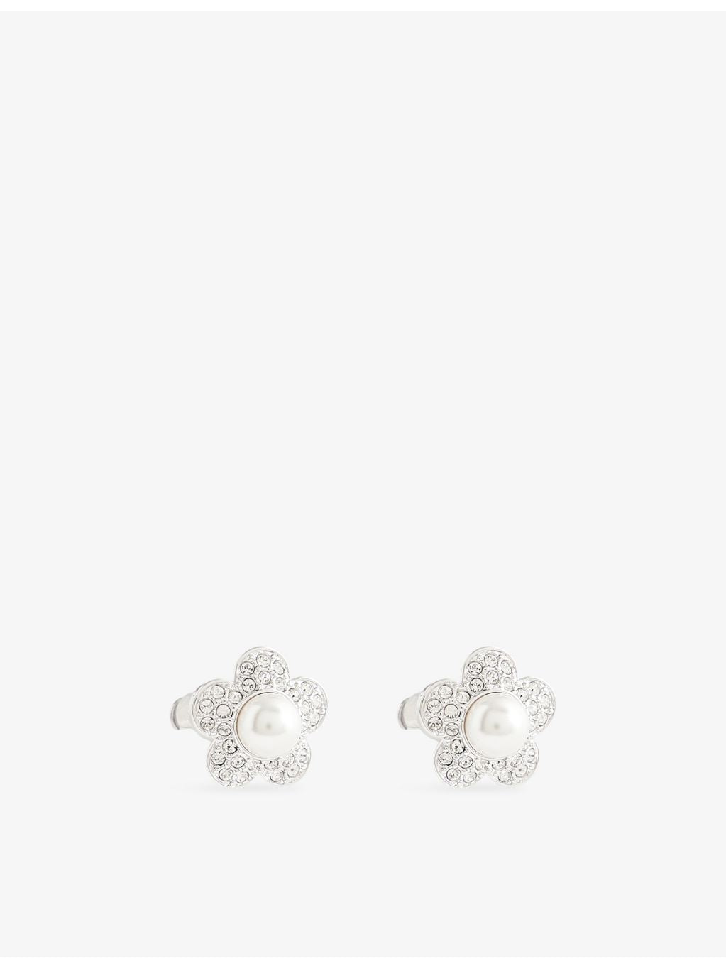 Ariana Grande x Swarovski flower stud earrings 1.1cm, UK version