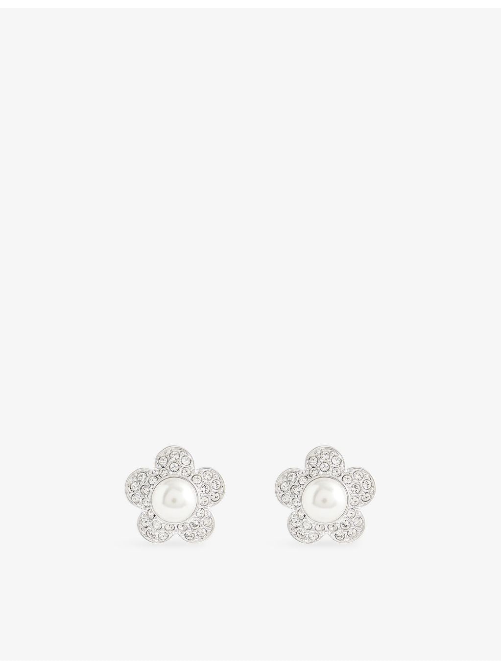 Ariana Grande x Swarovski flower stud earrings 1.1cm, UK version