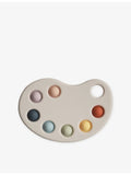 Mushie paint palette press toy 15x10cm, imported from the UK