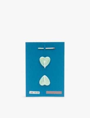 Wish Cards double heart wish card 14.8x10.5cm - British product