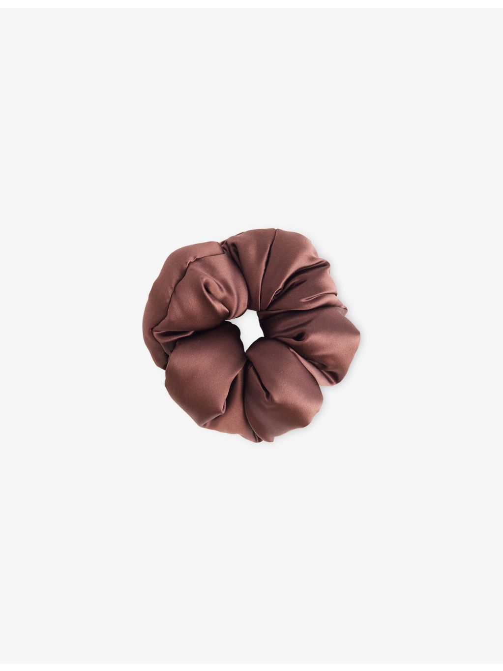 Drowsy Sleep Co padded silk scrunchie, imported from the UK