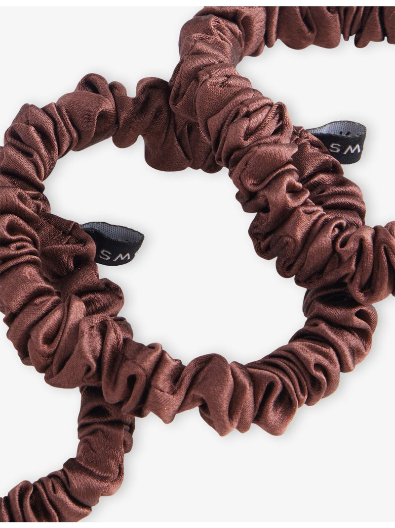 Drowsy Sleep Co silk scrunchies set of six, UK version