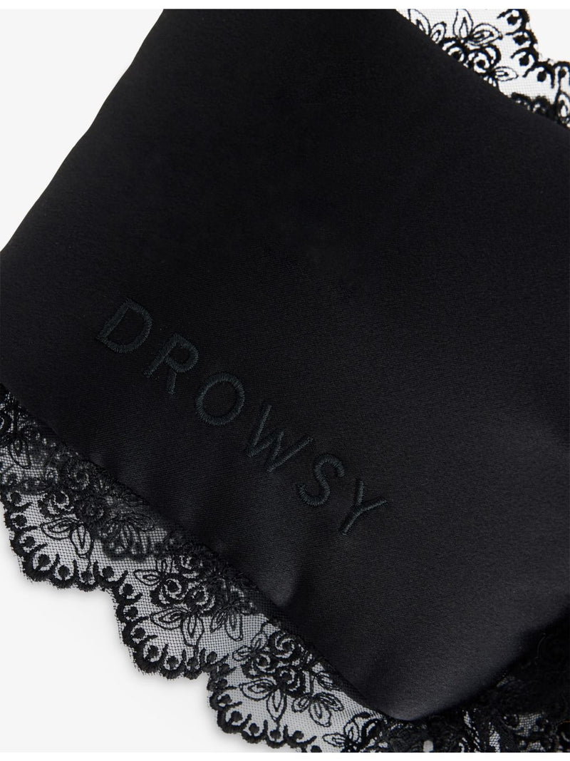 Drowsy Sleep Co Paris Love Story padded silk sleep mask, UK version