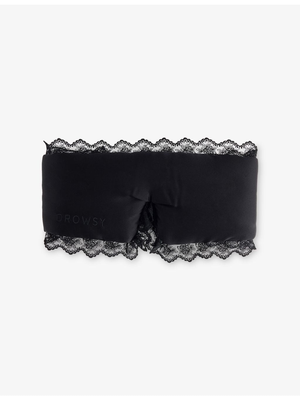 Drowsy Sleep Co Paris Love Story padded silk sleep mask, UK version
