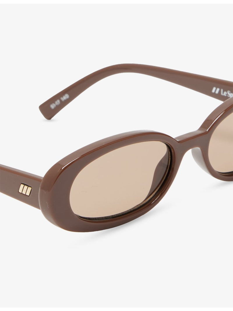 Le Specs oval ecozen sunglasses, imported from the UK