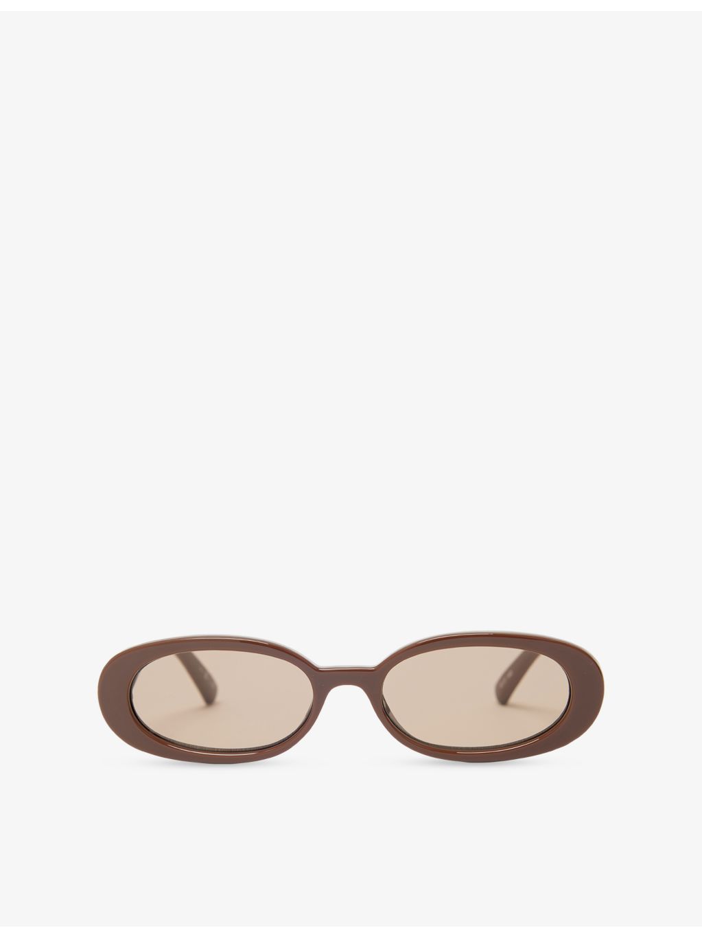 Le Specs oval ecozen sunglasses, imported from the UK