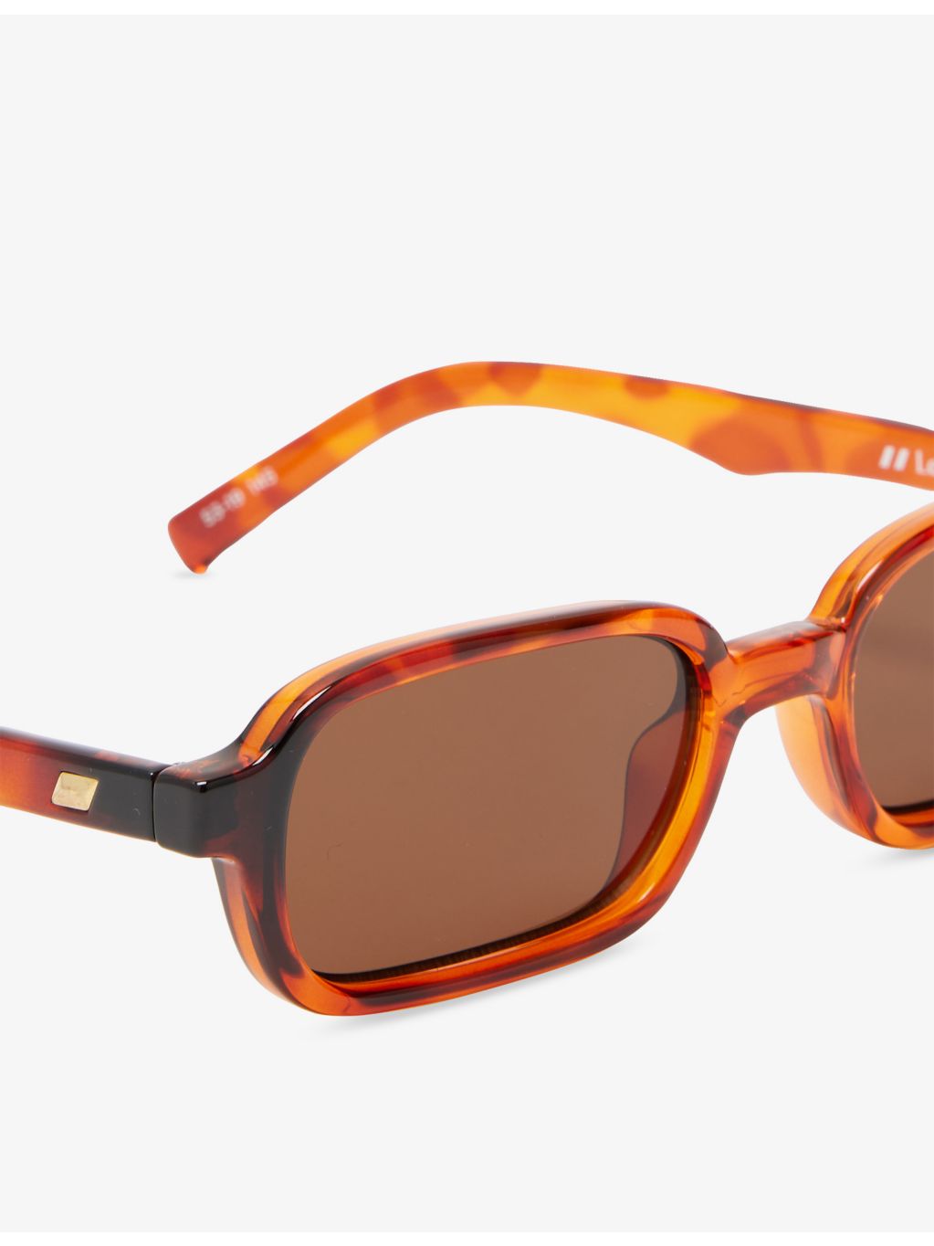 Le Specs Pilferer rectangular Ecozen sunglasses, UK version