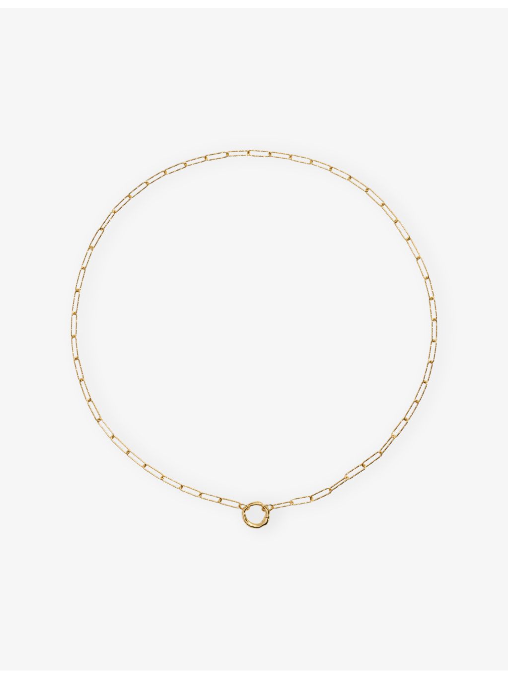 Monica Vinader 18ct gold vermeil necklace 48cm, imported from the UK