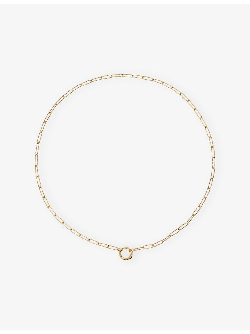Monica Vinader 18ct gold vermeil necklace 48cm, imported from the UK