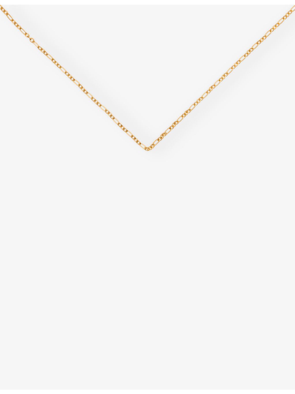 Monica Vinader 18ct yellow gold vermeil chain necklace 41cm - British product