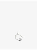 Monica Vinader initial G lab-grown diamond pendant charm, sterling silver - British product