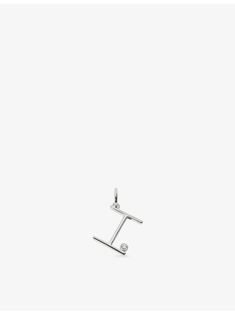 Monica Vinader pendant charm Initial I, UK version