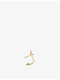 Monica Vinader Initial J solitaire pendant charm with lab-grown diamond - British product
