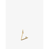 Monica Vinader initial V 0.035ct lab-grown diamond pendant, UK version
