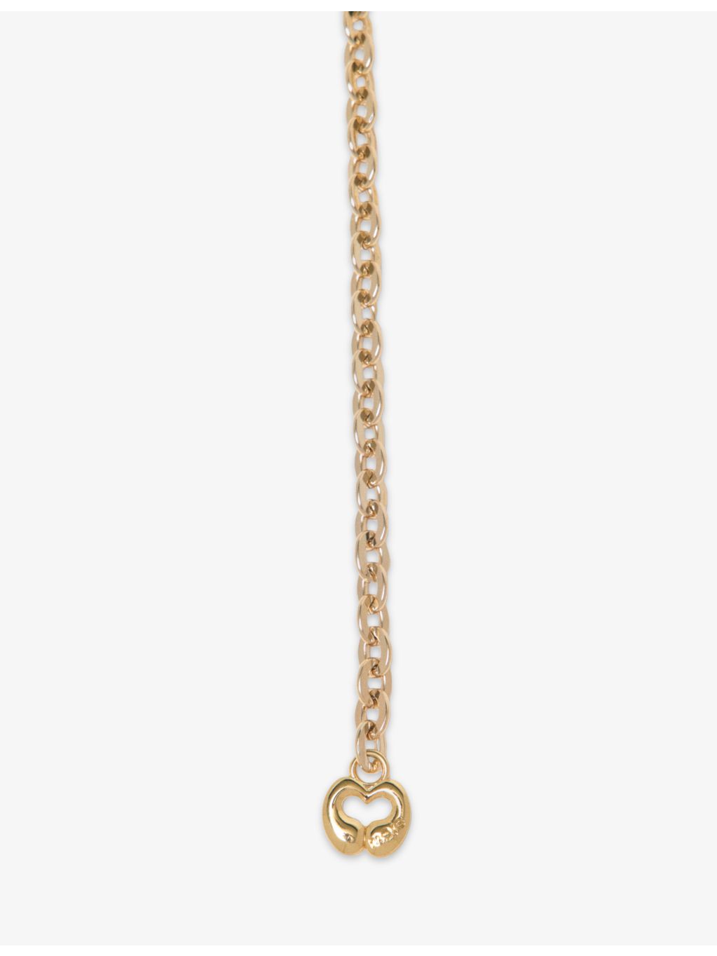 Maje gold chain-link belt - British product