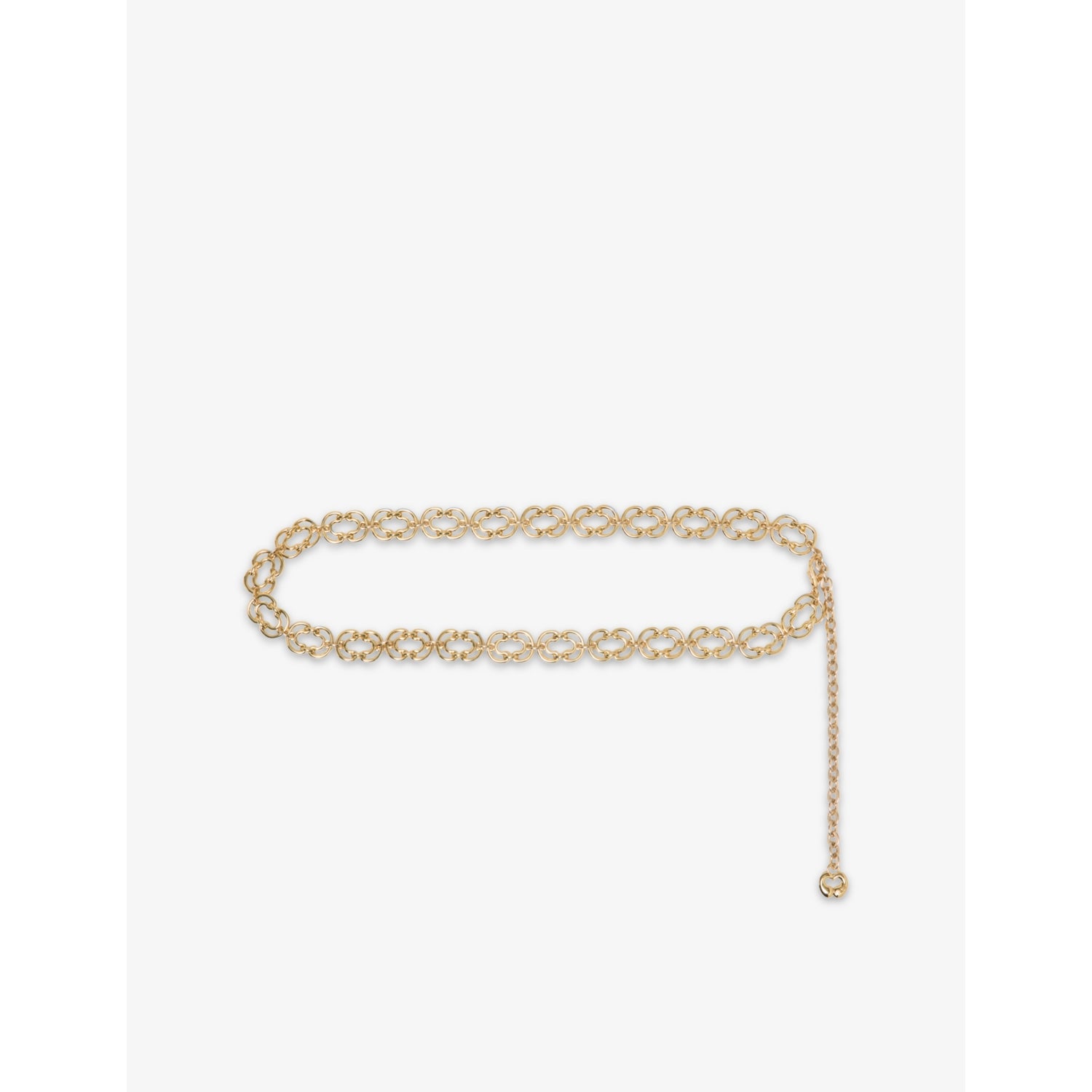 Branded Chain-Link Metal Belt - 22