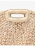 Maje Mini Net Shoulder Bag 22cm height, imported from the UK