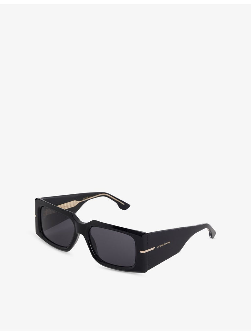 Victoria Beckham acetate sunglasses with rectangular frame, imported from the UK