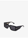 Victoria Beckham acetate sunglasses with rectangular frame, imported from the UK