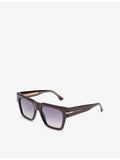 Victoria Beckham square-frame acetate sunglasses VB7004/S, imported from the UK