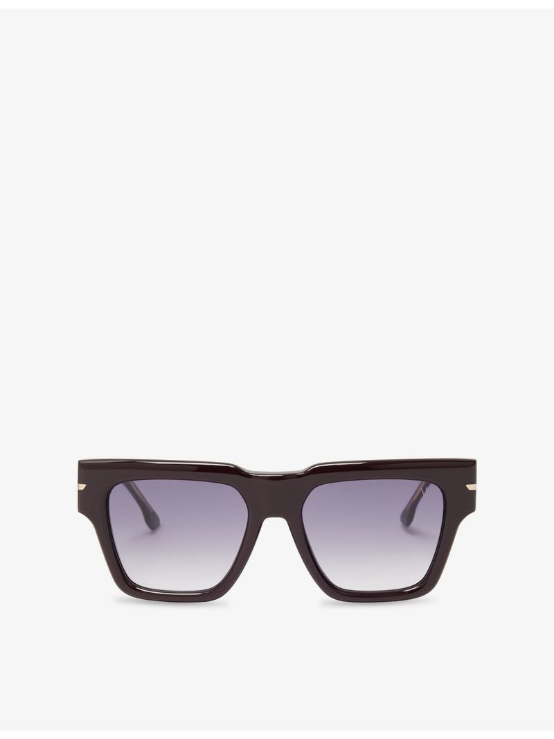 Victoria Beckham square-frame acetate sunglasses VB7004/S, imported from the UK