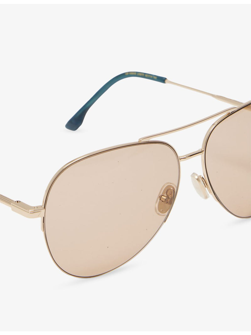 Victoria Beckham pilot-frame metal sunglasses with tinted lenses (British brand)
