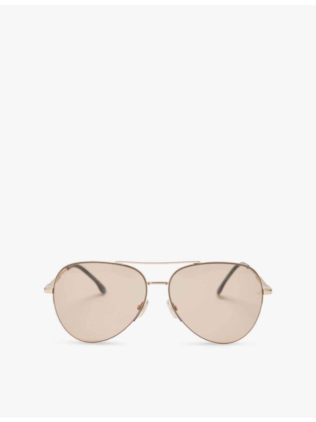 Victoria Beckham pilot-frame metal sunglasses with tinted lenses (British brand)