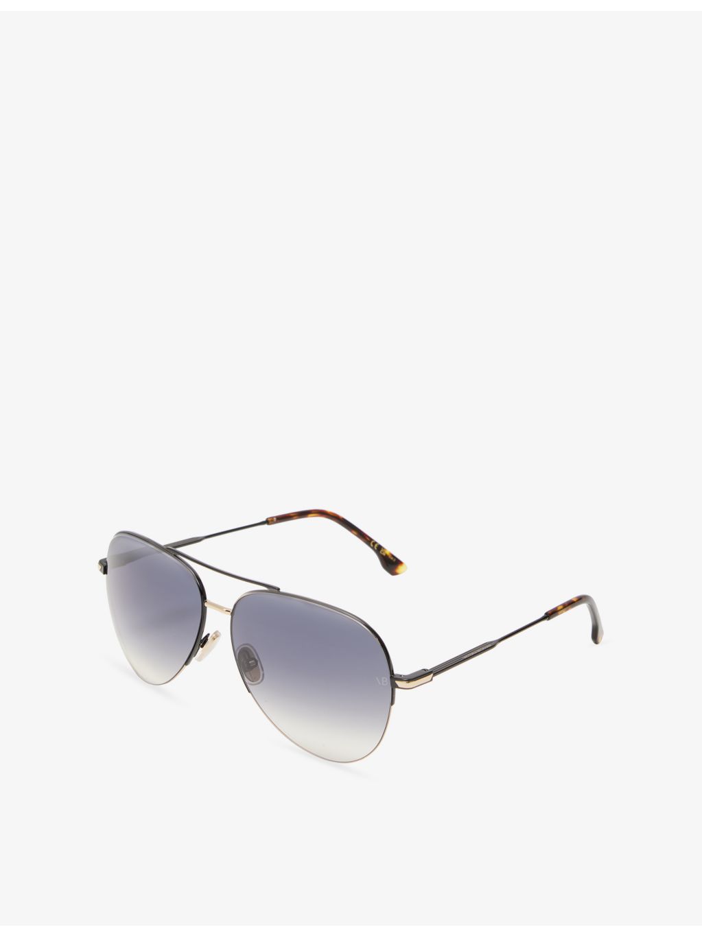 Victoria Beckham pilot sunglasses with tinted lenses, metal frame - British product