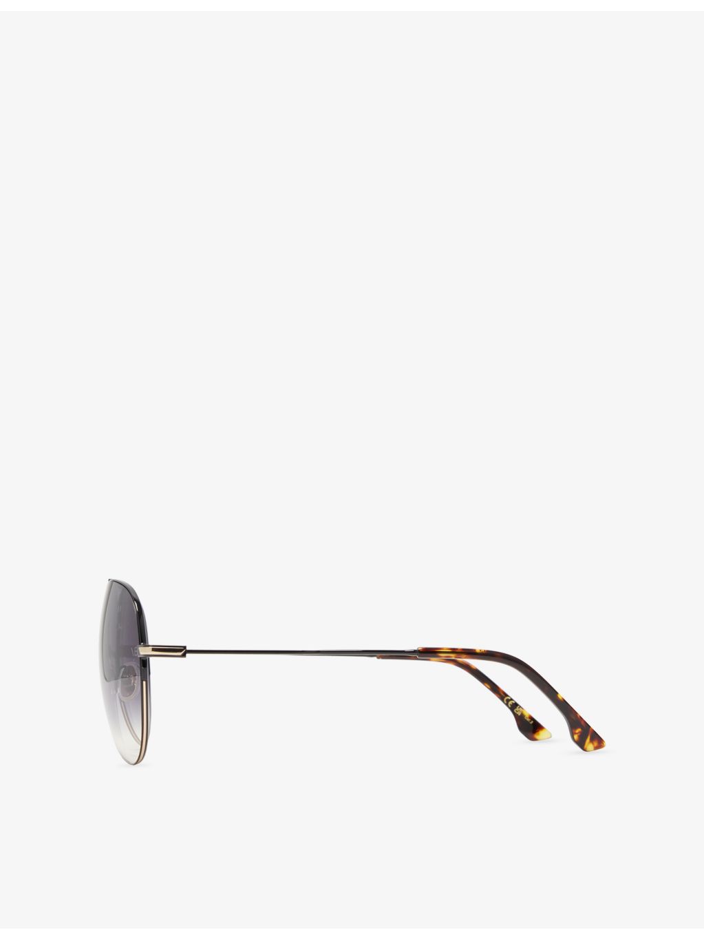 Victoria Beckham pilot sunglasses with tinted lenses, metal frame - British product