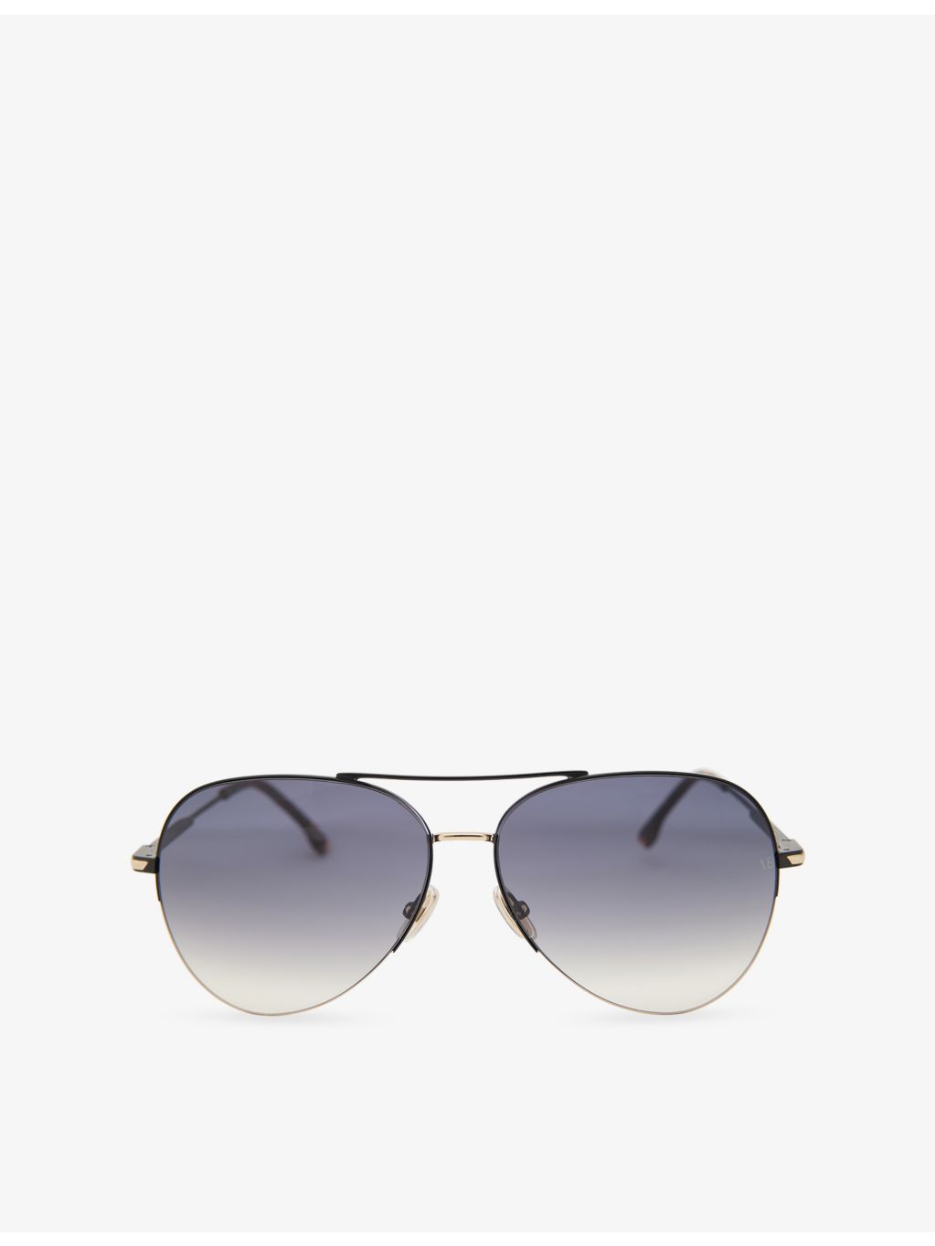 Victoria Beckham pilot sunglasses with tinted lenses, metal frame - British product