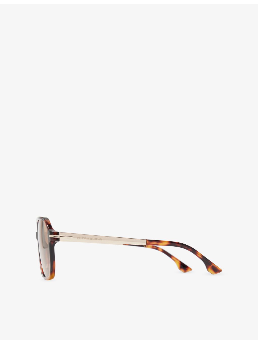 Victoria Beckham square-frame double-bridge acetate sunglasses, imported from the UK