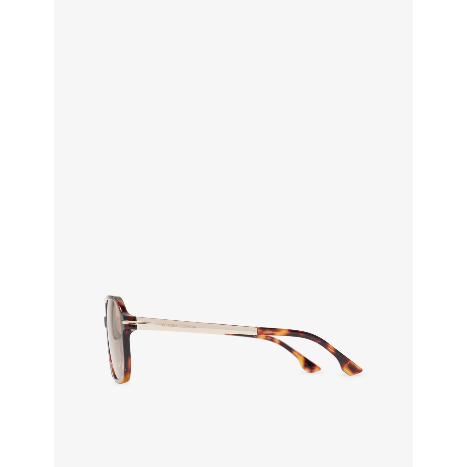 Victoria Beckham square-frame double-bridge acetate sunglasses, imported from the UK