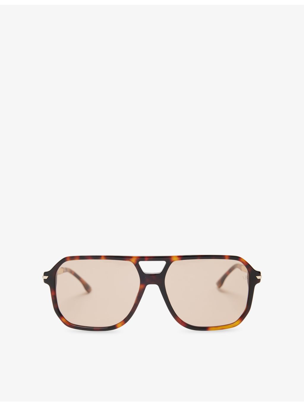 Victoria Beckham square-frame double-bridge acetate sunglasses, imported from the UK