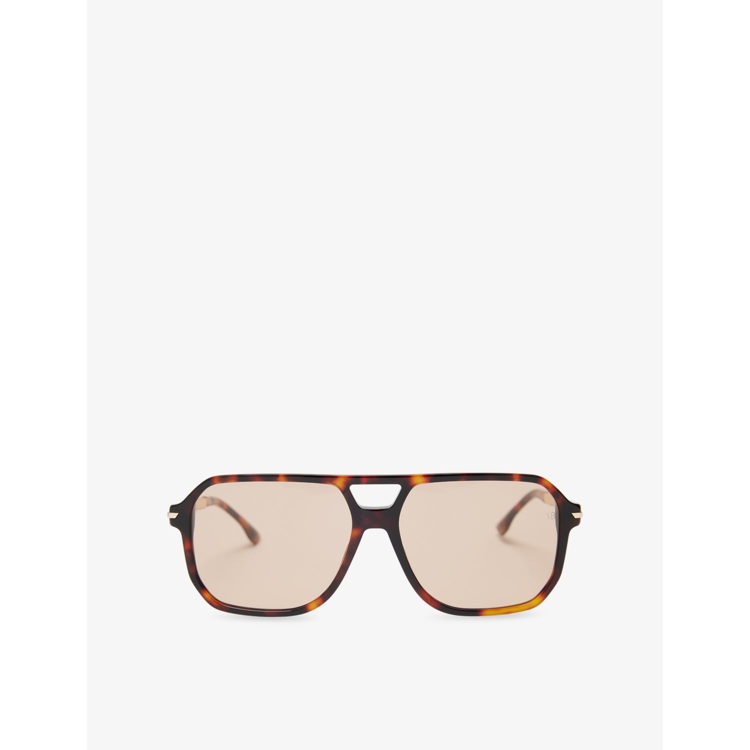 Victoria Beckham square-frame double-bridge acetate sunglasses, imported from the UK