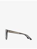 Victoria Beckham oversized oval acetate sunglasses, UK version