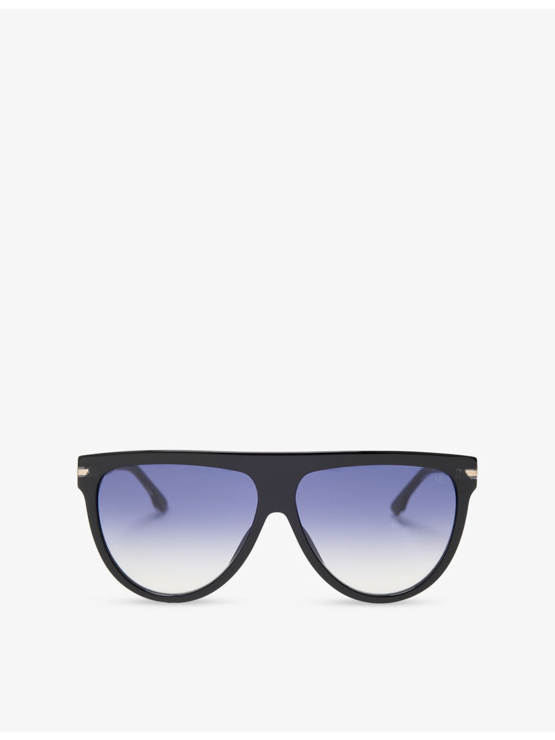 Victoria Beckham oversized oval acetate sunglasses, UK version