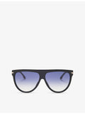 Victoria Beckham oversized oval acetate sunglasses, UK version