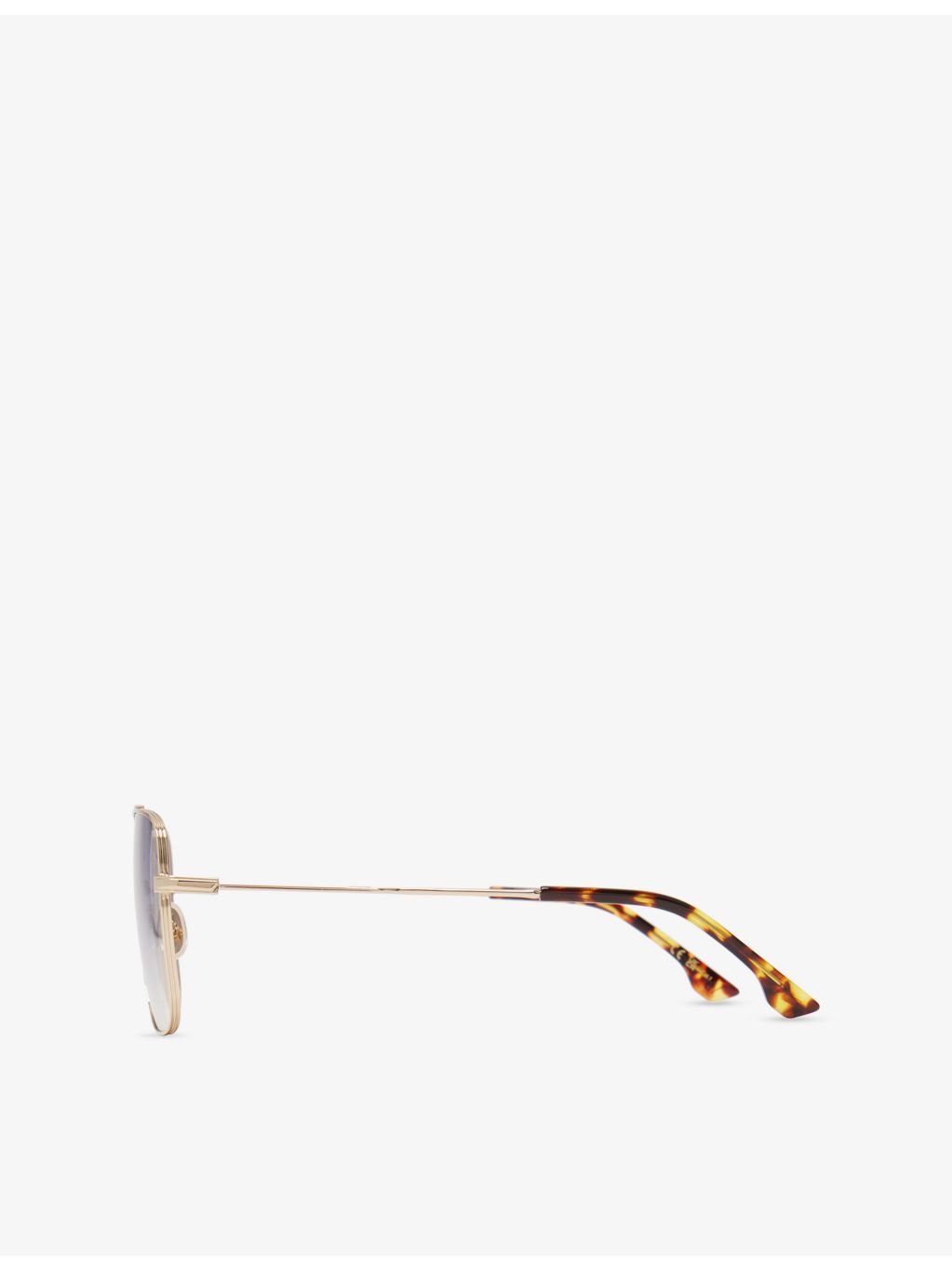 Victoria Beckham square frame double-bridge metal sunglasses, imported from the UK