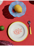 Laetitia Rouget ceramic plate 20cm hand-painted (British brand)