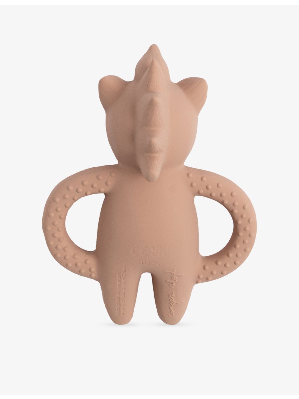 Konges Slojd unicorn rubber baby teether, UK version