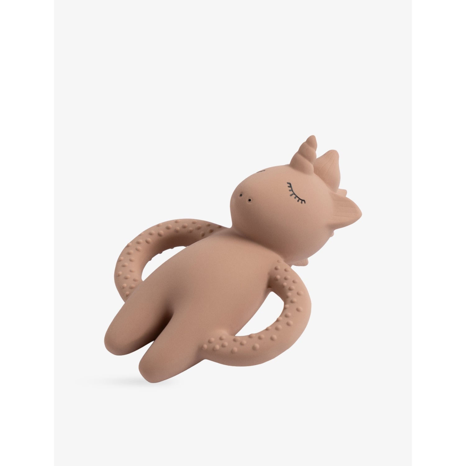 Konges Slojd unicorn rubber baby teether, UK version