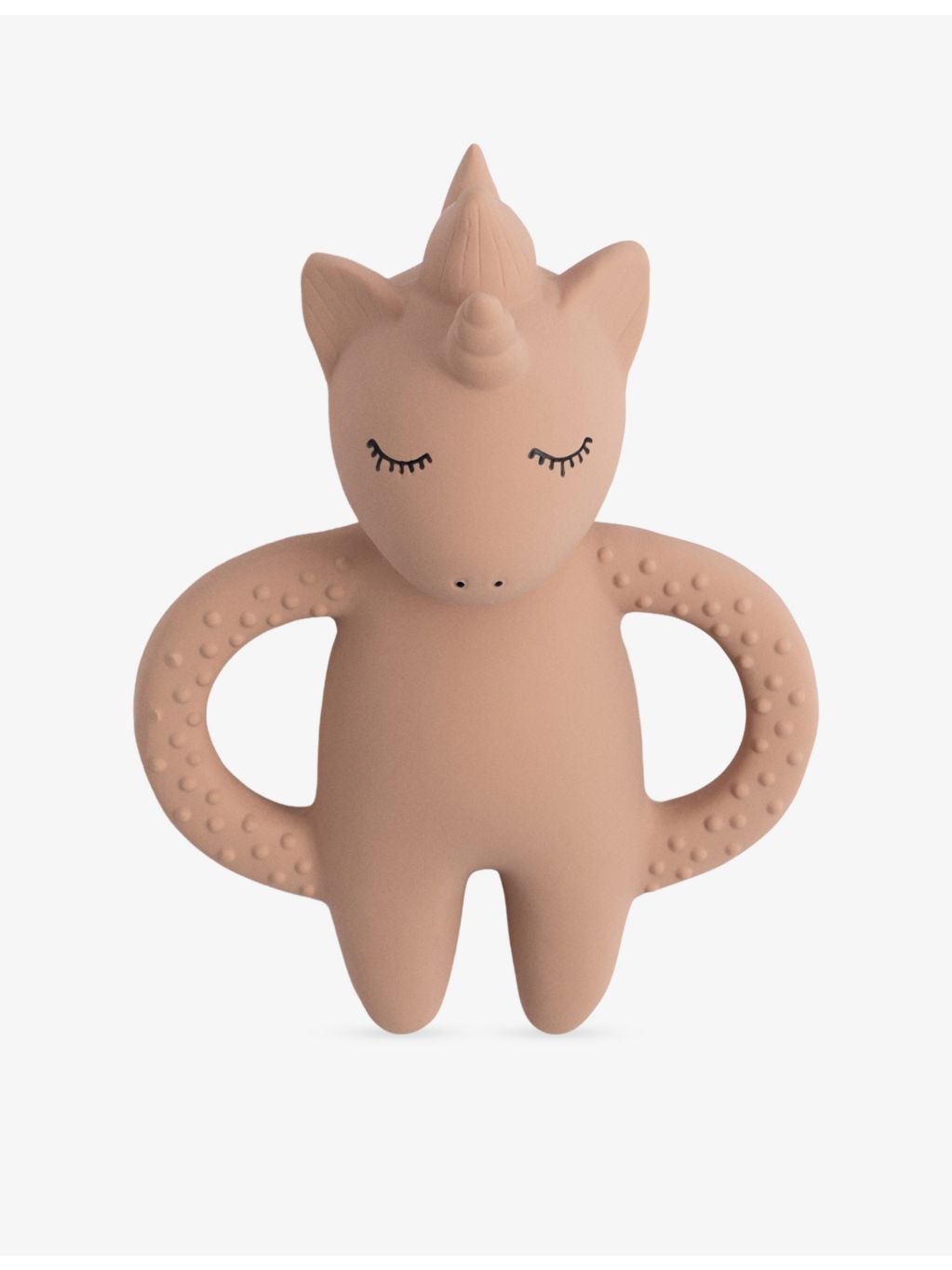 Konges Slojd unicorn rubber baby teether, UK version