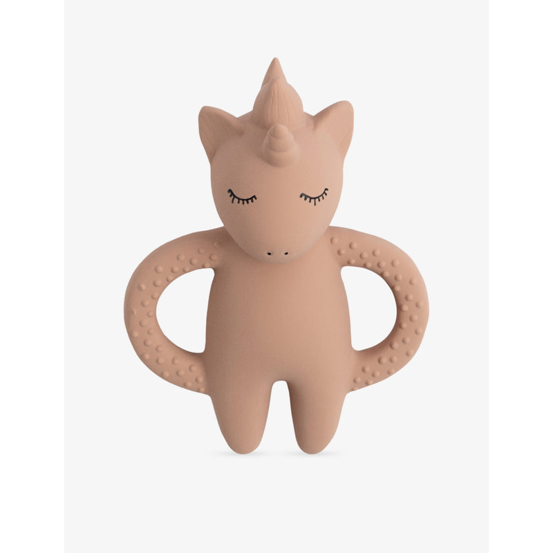 Konges Slojd unicorn rubber baby teether, UK version