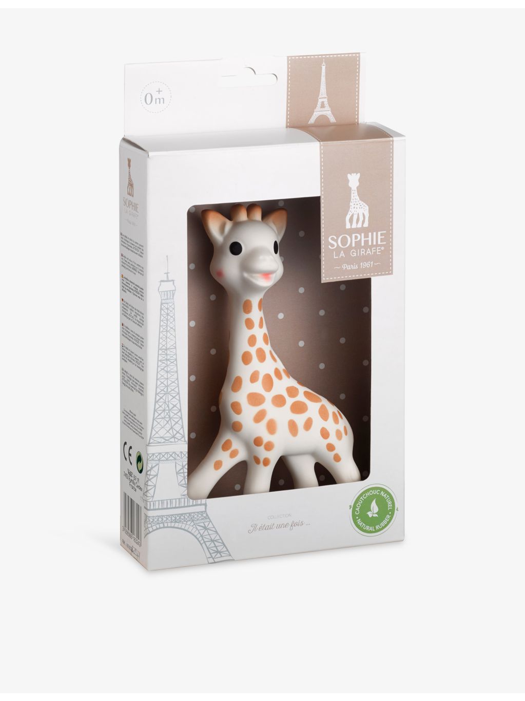 Sophie the Giraffe rubber teether 18cm, UK version
